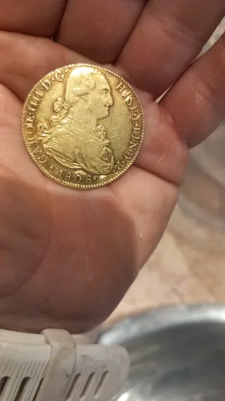 Moneda de Oro 8 Escudos