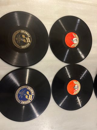Discos gramola Columbia.precio negociable