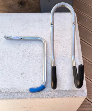 Ganchos para colgar bicicletas