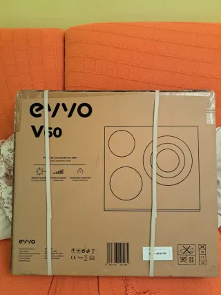 EVVO Placa Vitrocerámica 3 Fuegos de cocinado