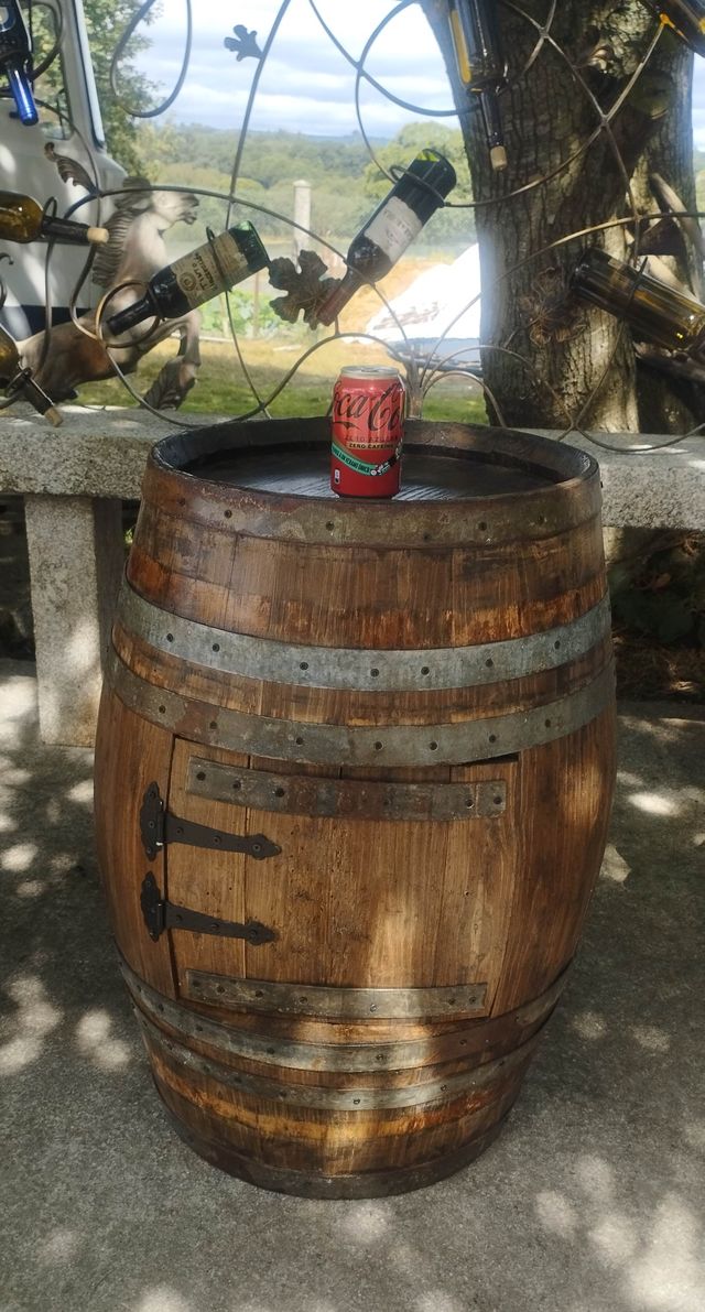 Barril Botellero Madera