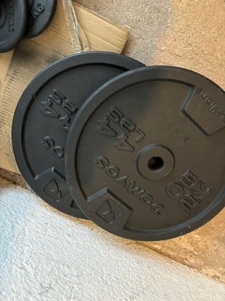 Pareja Discos Domyos 2x20 kg