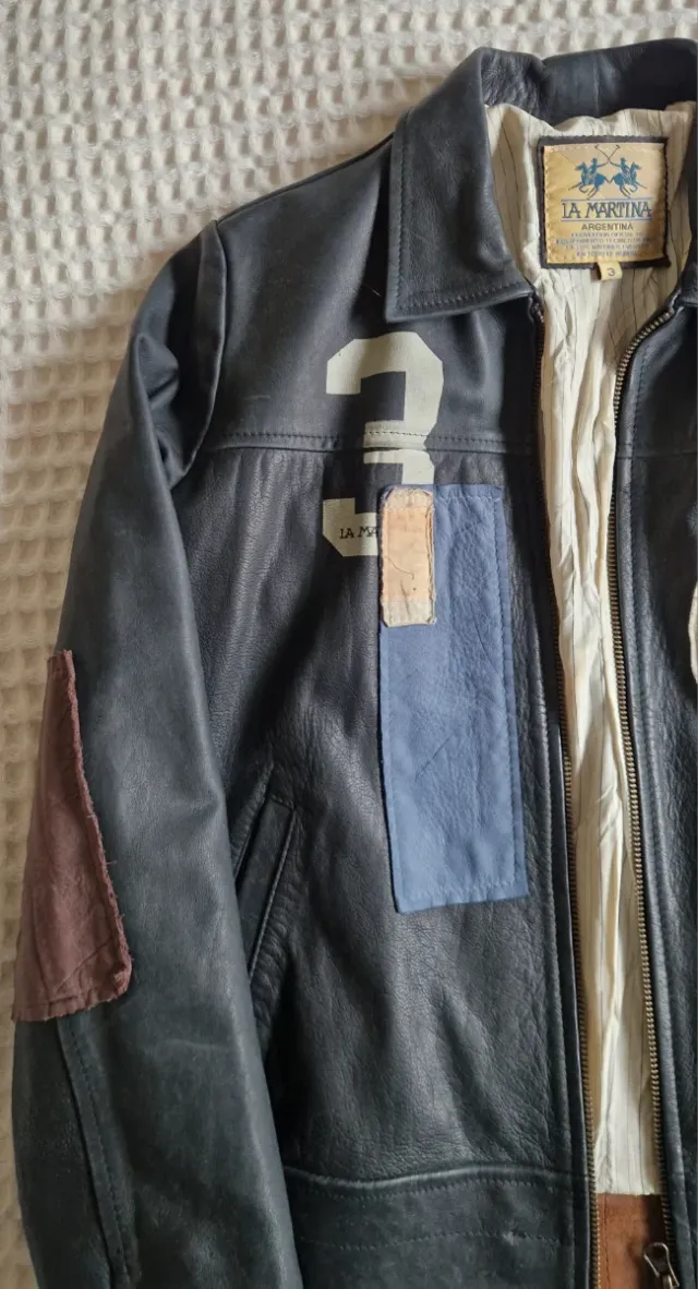 Chaqueta Cuero La Martina Edición Especial