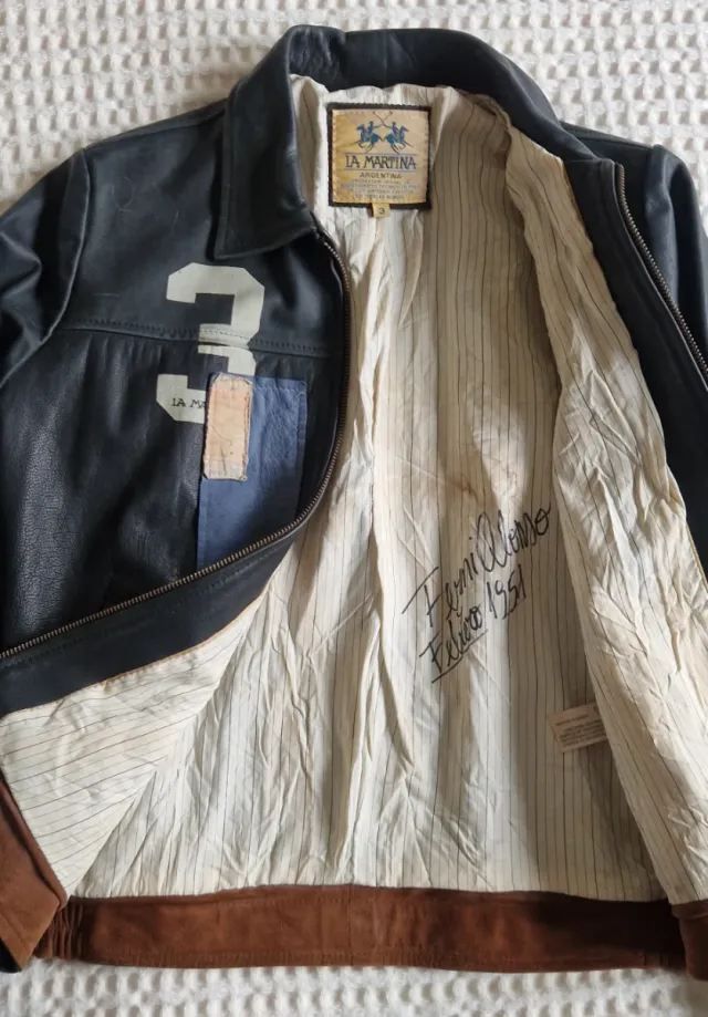 Chaqueta Cuero La Martina Edición Especial