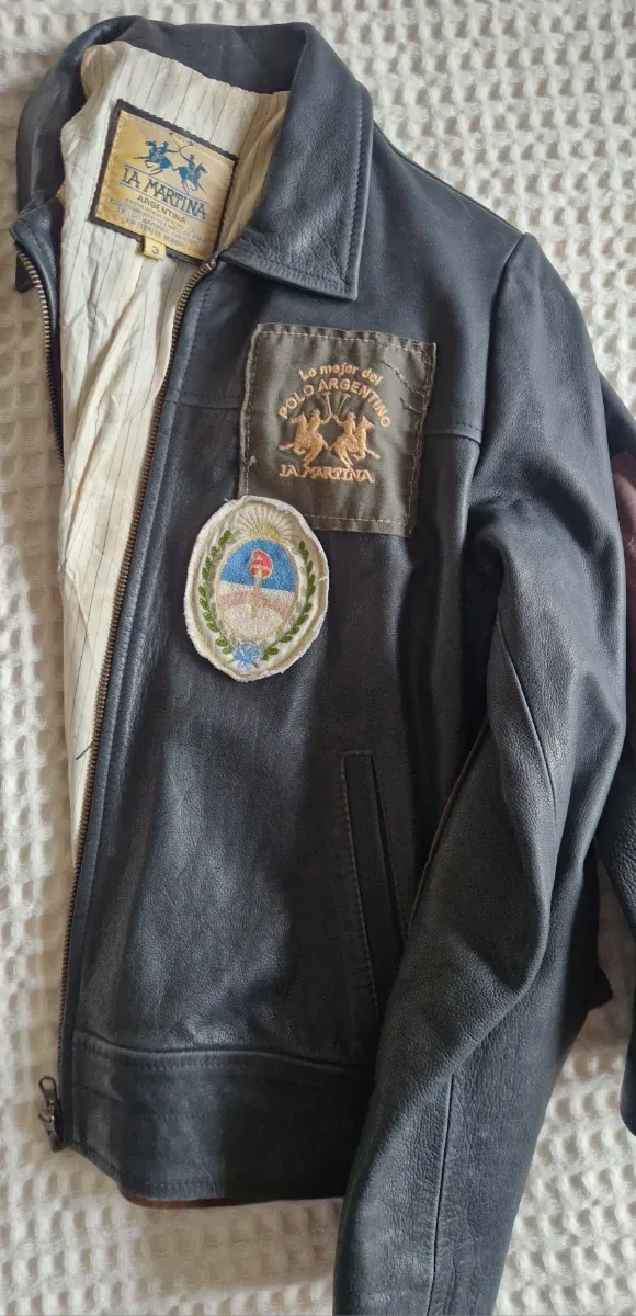 Chaqueta Cuero La Martina Edición Especial