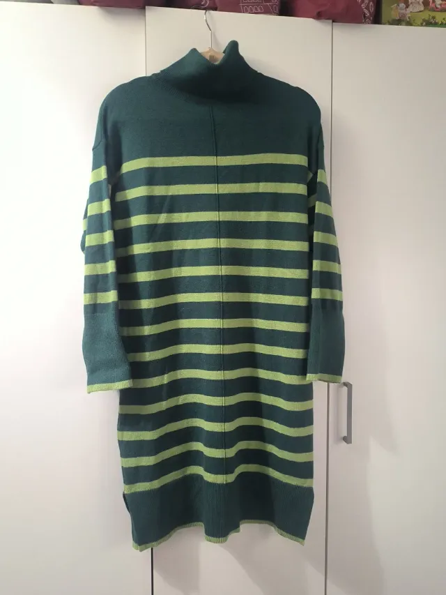 Vestido de punto Deines a rayas