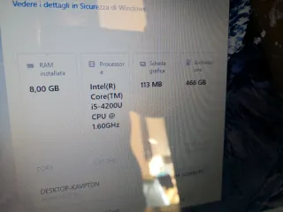 Acer 571 PC Portatile i7 ram 8gb ssd 15.6"