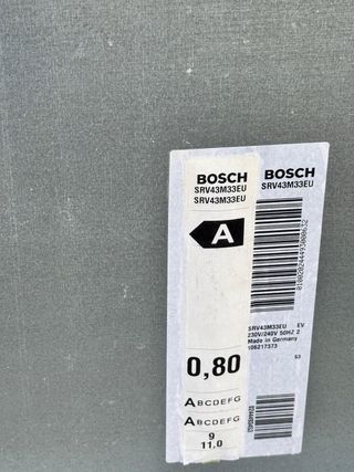 LAVASTOVIGLIE BOSCH INTEGRATA LARGA 45 cm 