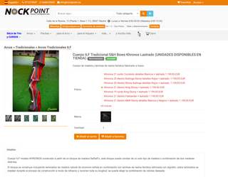 Cuerpo arco tradicional Icarus S&H Ed. Limitada