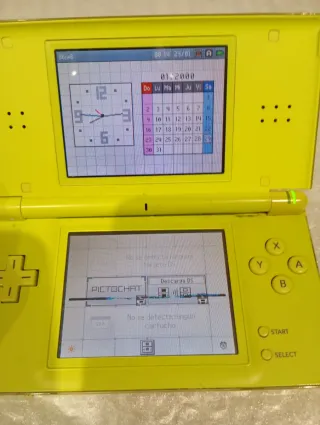 Nintendo DS Lite Lima verde amarillo 