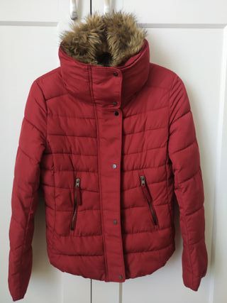 Anorak mujer granate 