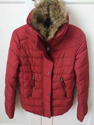 Anorak mujer granate 