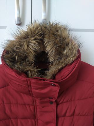 Anorak mujer granate 