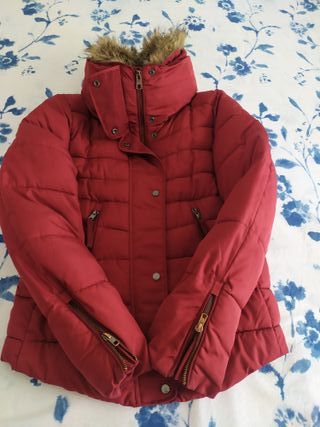Anorak mujer granate 