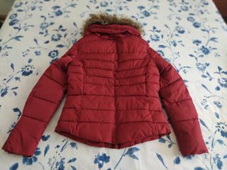 Anorak mujer granate 