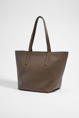 Bolso shopper L piel topo BIMBA Y LOLA