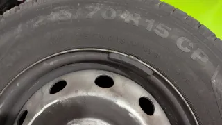4 Llantas + Neumáticos Fiat Ducato