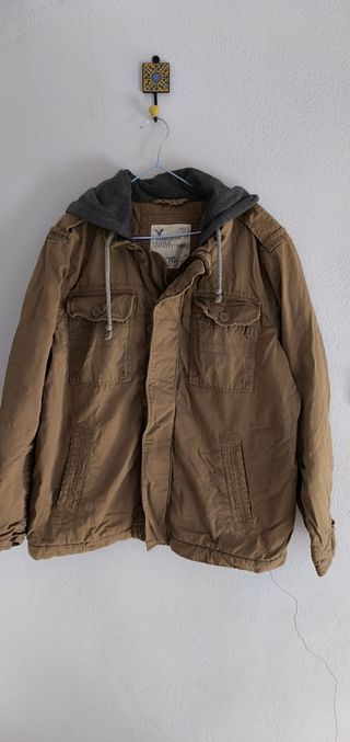 Chaqueta American Eagle talla XL marrón vintage
