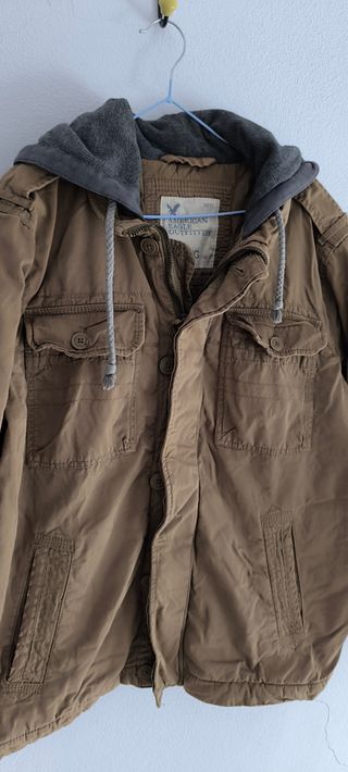 Chaqueta American Eagle talla XL marrón vintage