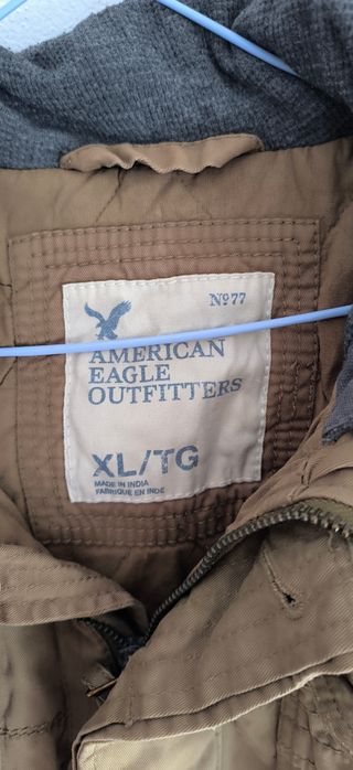 Chaqueta American Eagle talla XL marrón vintage