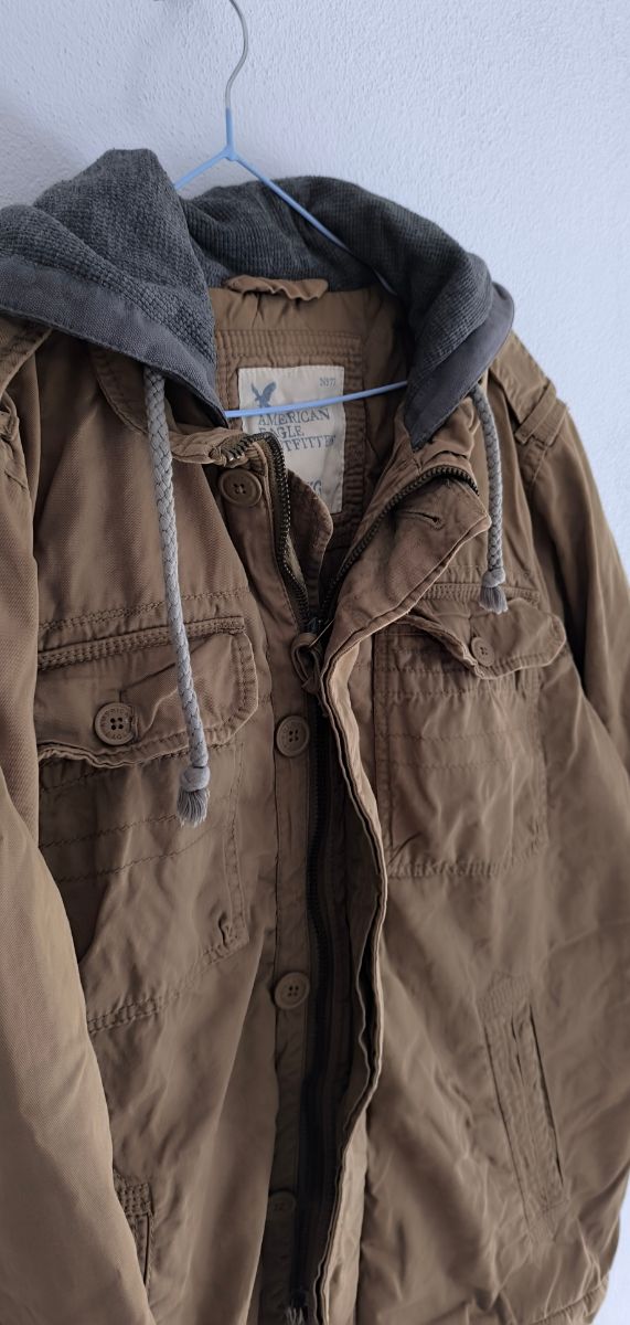 Chaqueta American Eagle talla XL marrón vintage