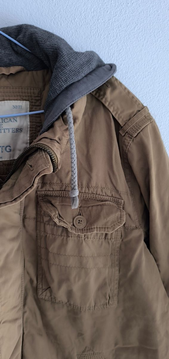 Chaqueta American Eagle talla XL marrón vintage