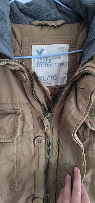 Chaqueta American Eagle talla XL marrón vintage