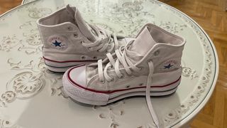 Zapatillas Converse Niña Blancas Talla X