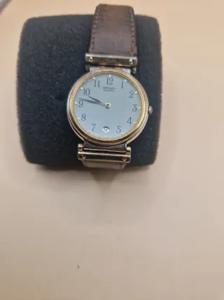 Orologio Seiko Vintage Pelle Marrone Oro