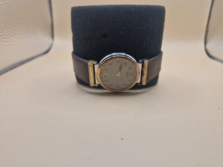 Orologio Seiko Vintage Pelle Marrone Oro