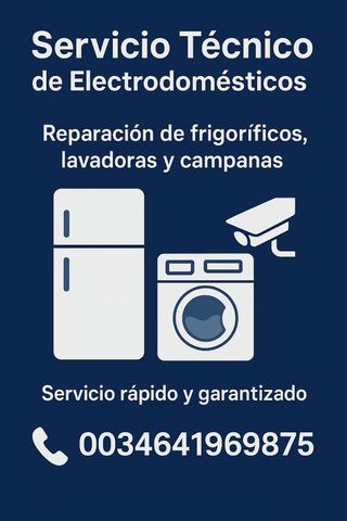 Servicio técnico de electrodomésticos