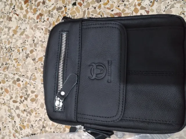 Bolso de hombre Bullcaptain negro