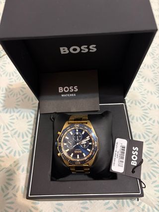 Reloj BOSS Dorado y Azul