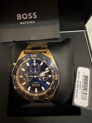 Reloj BOSS Dorado y Azul
