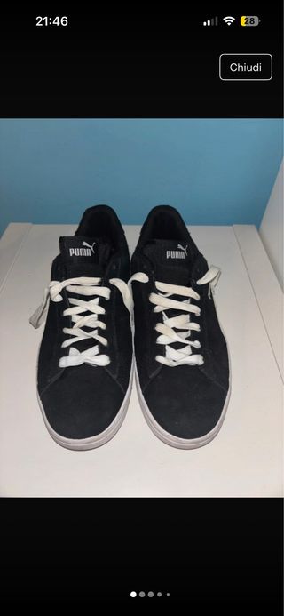 Sneakers Puma nere donna