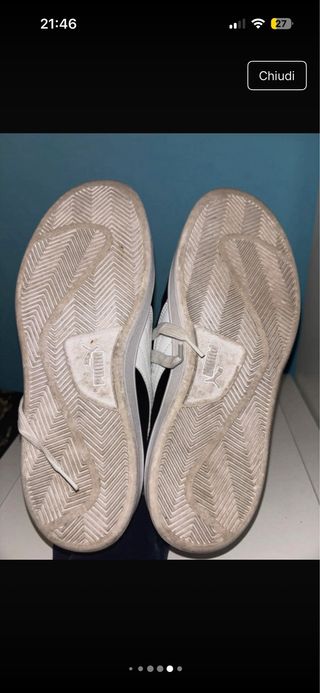 Sneakers Puma nere donna