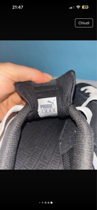 Sneakers Puma nere donna