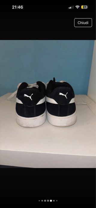 Sneakers Puma nere donna