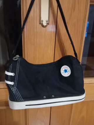 Bolso Negro Converse All Star 