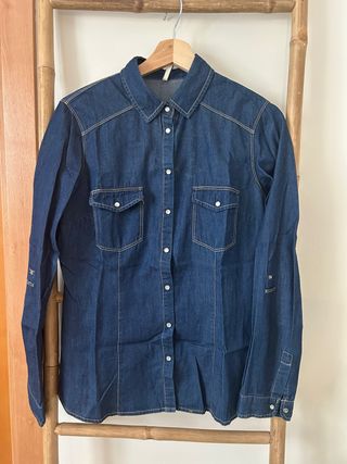 Camisa vaquera azul