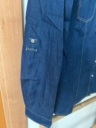 Camisa vaquera azul