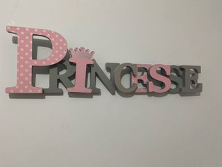 Decoración Princesse con corona