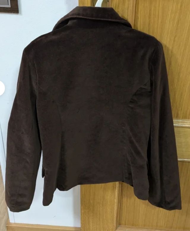 Chaqueta Marrón Terciopelo Talla 7-8