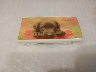 Nintendo DS Lite Blanca con funda de cachorro