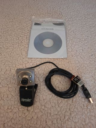 Cámara Web Hercules con CD Quick Start Guide