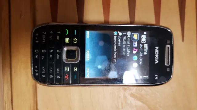 Nokia E75 slider qwerty