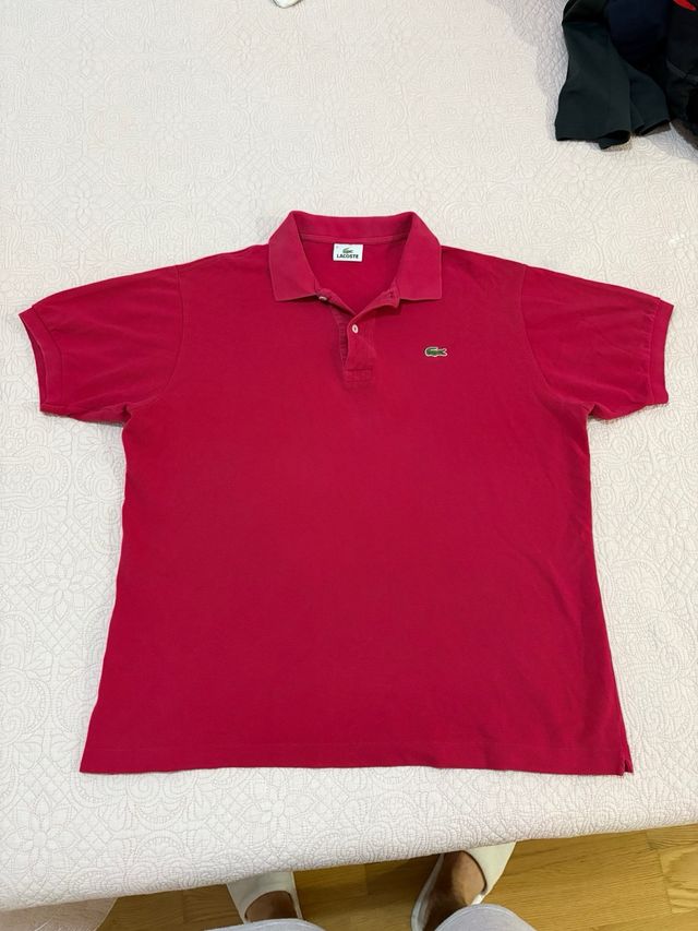 Polo Lacoste Rojo