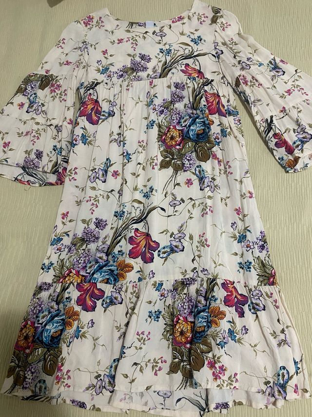 Vestido Zara Flores