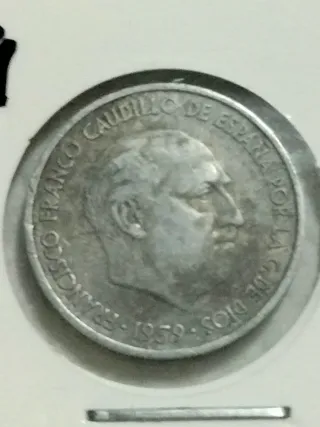 10 Céntimos España 1959 Franco