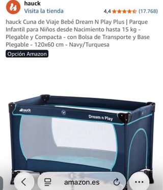 Cuna de Viaje Hauck Dream N Play